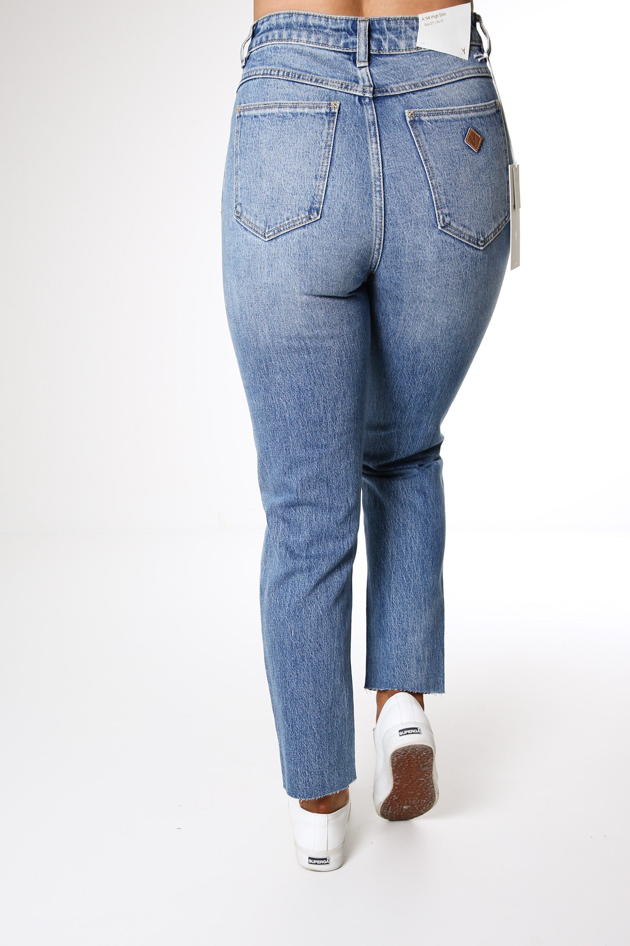 A 94 High Slim Jean Dani Rip
