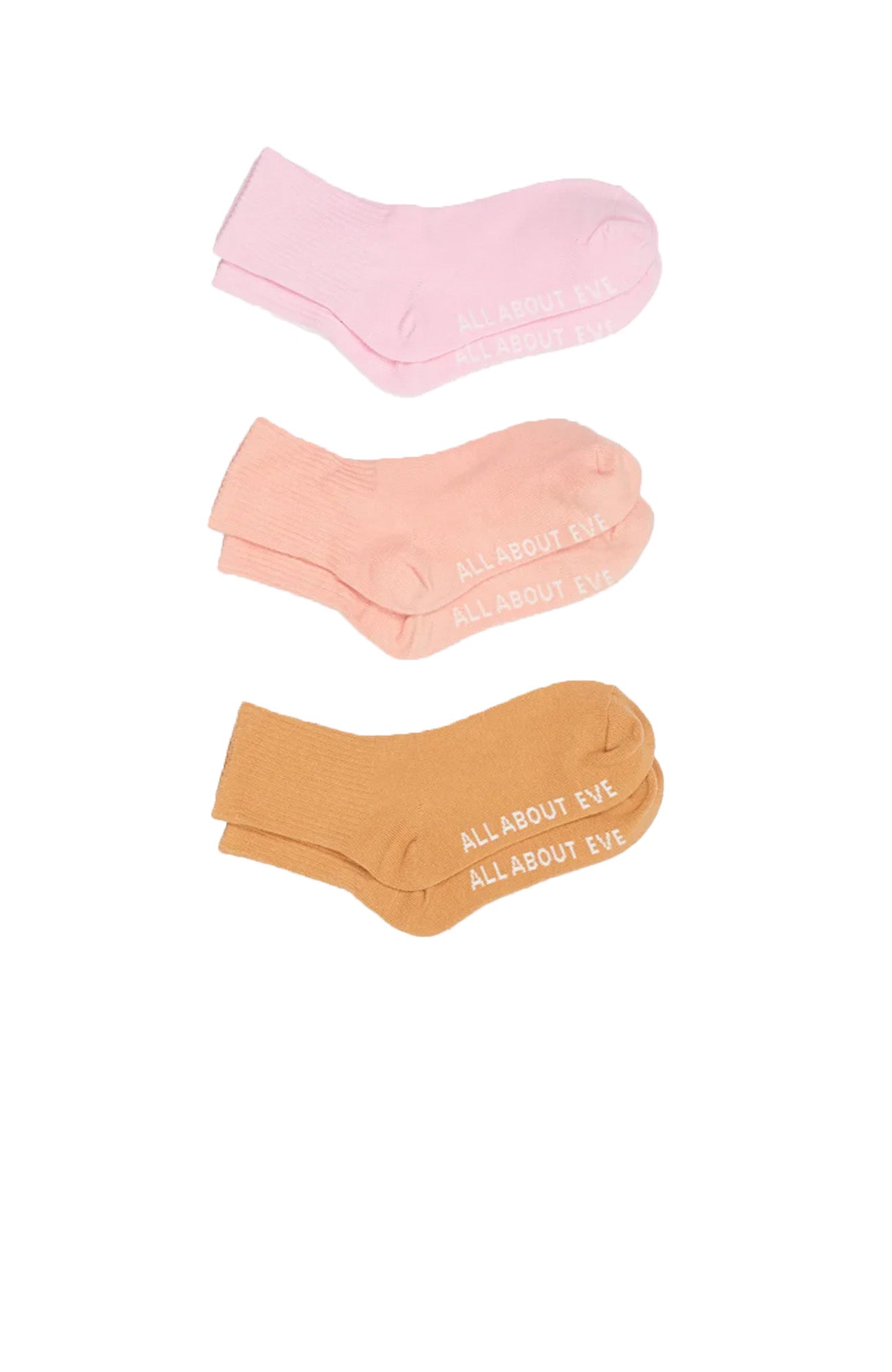 All About Eve Ankle Socks 3PK Multi