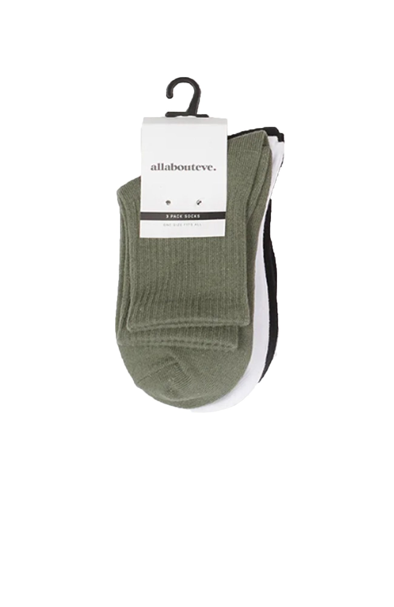 All About Eve Ankle Socks 3PK Multi