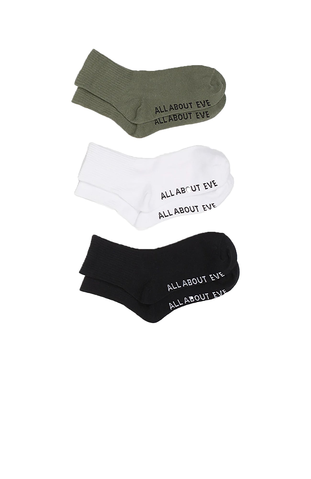 All About Eve Ankle Socks 3PK Multi