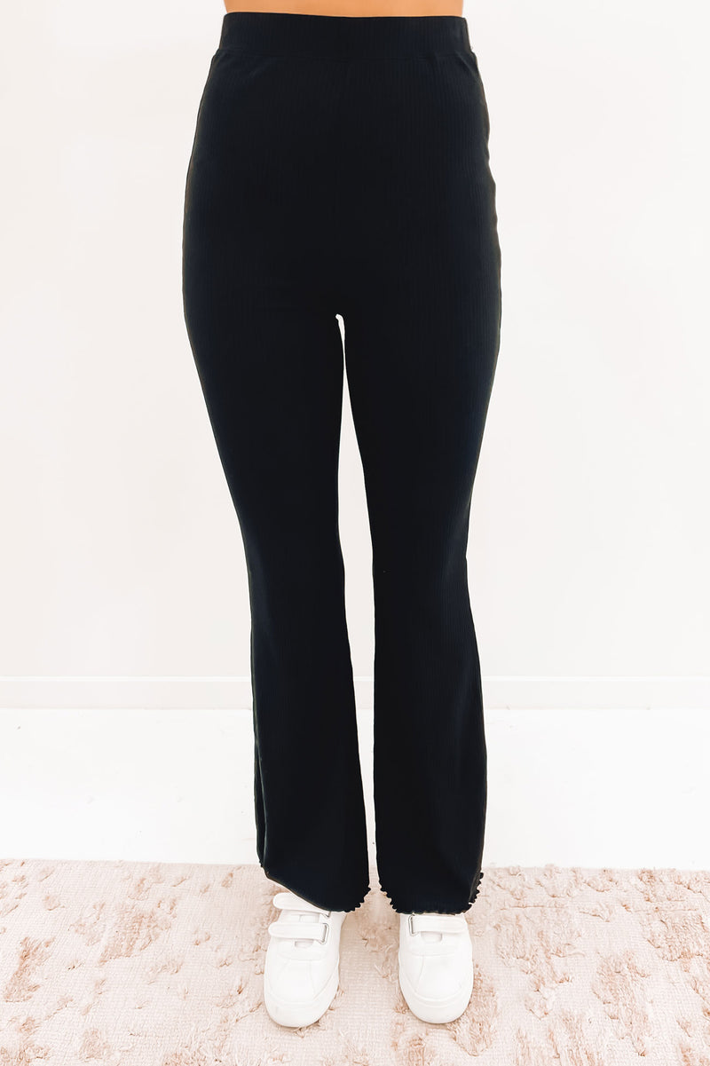 AAE Rib Flare Pant Black Jean Jail