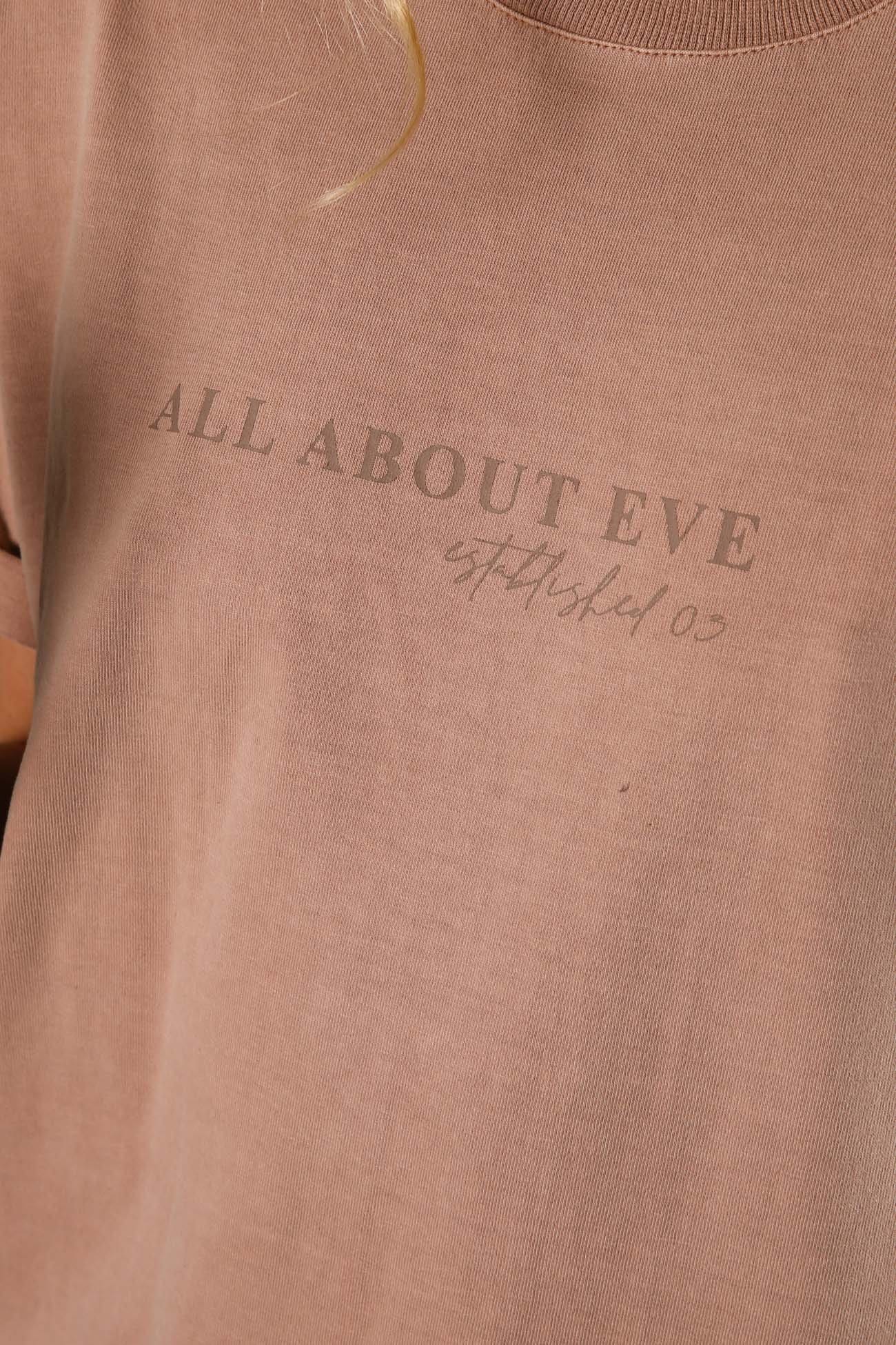 AAE Washed Tee Dress Tan All About Eve - Jean Jail