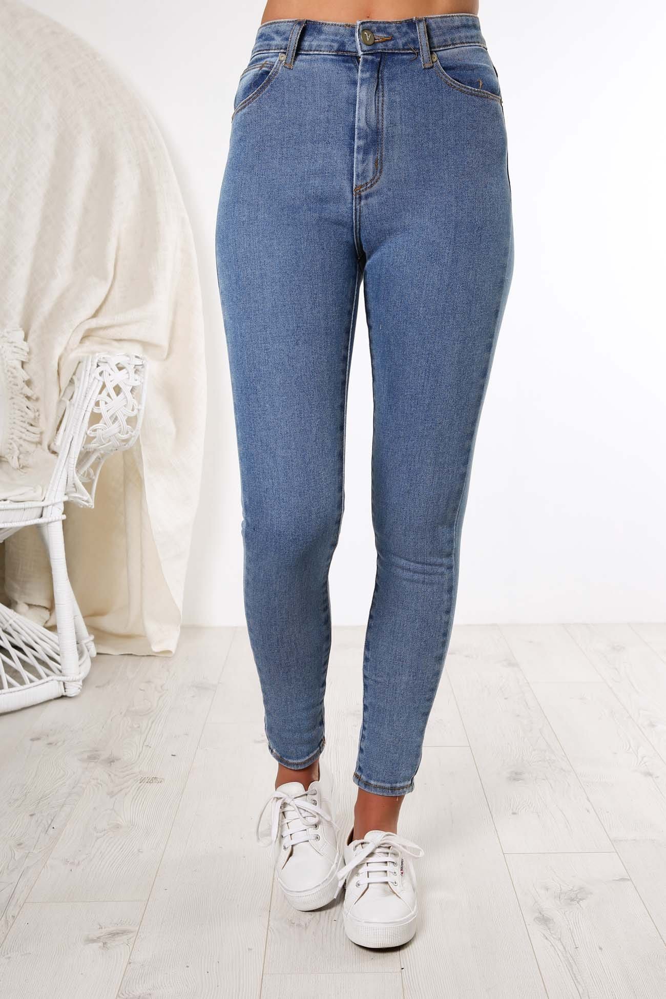 A High Skinny Ankle Basher Jean LA Blues Abrand - Jean Jail