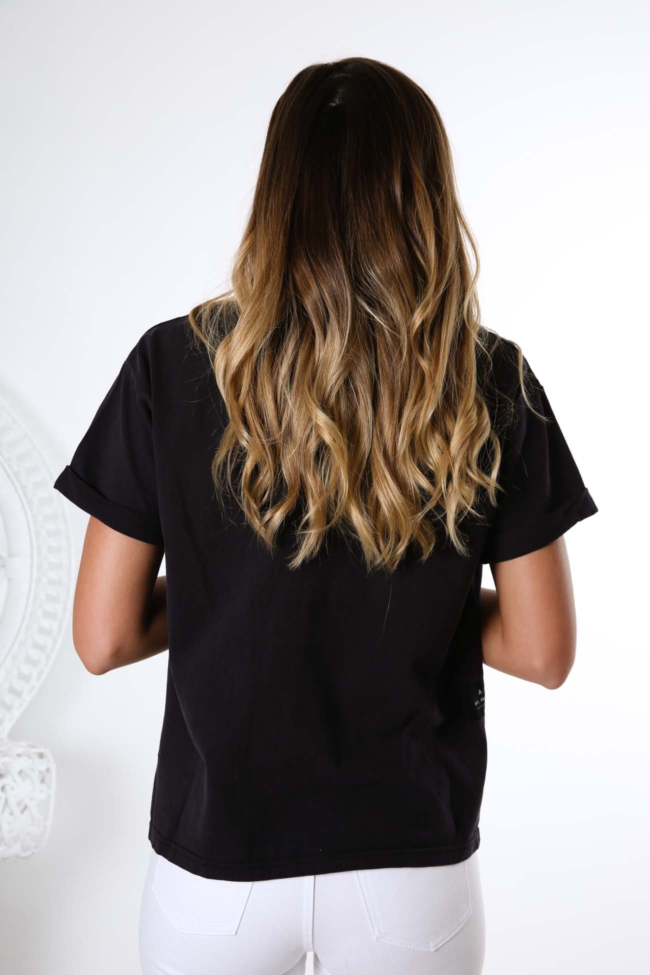 AAE Washed Tee Washed Black All About Eve - Jean Jail