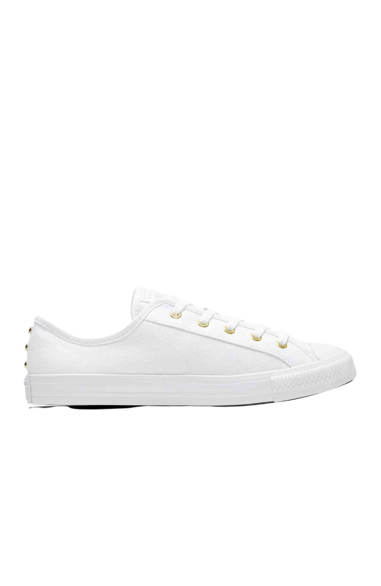 Chuck Taylor All Star Dainty Star Studded Low Top White Gold