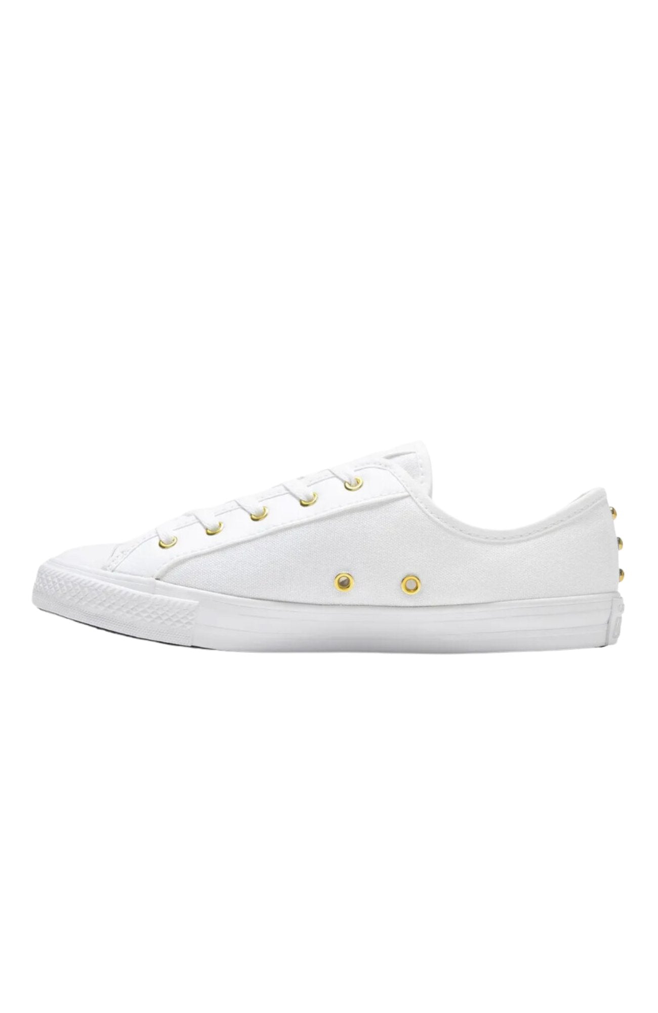 Chuck Taylor All Star Dainty Star Studded Low Top White Gold