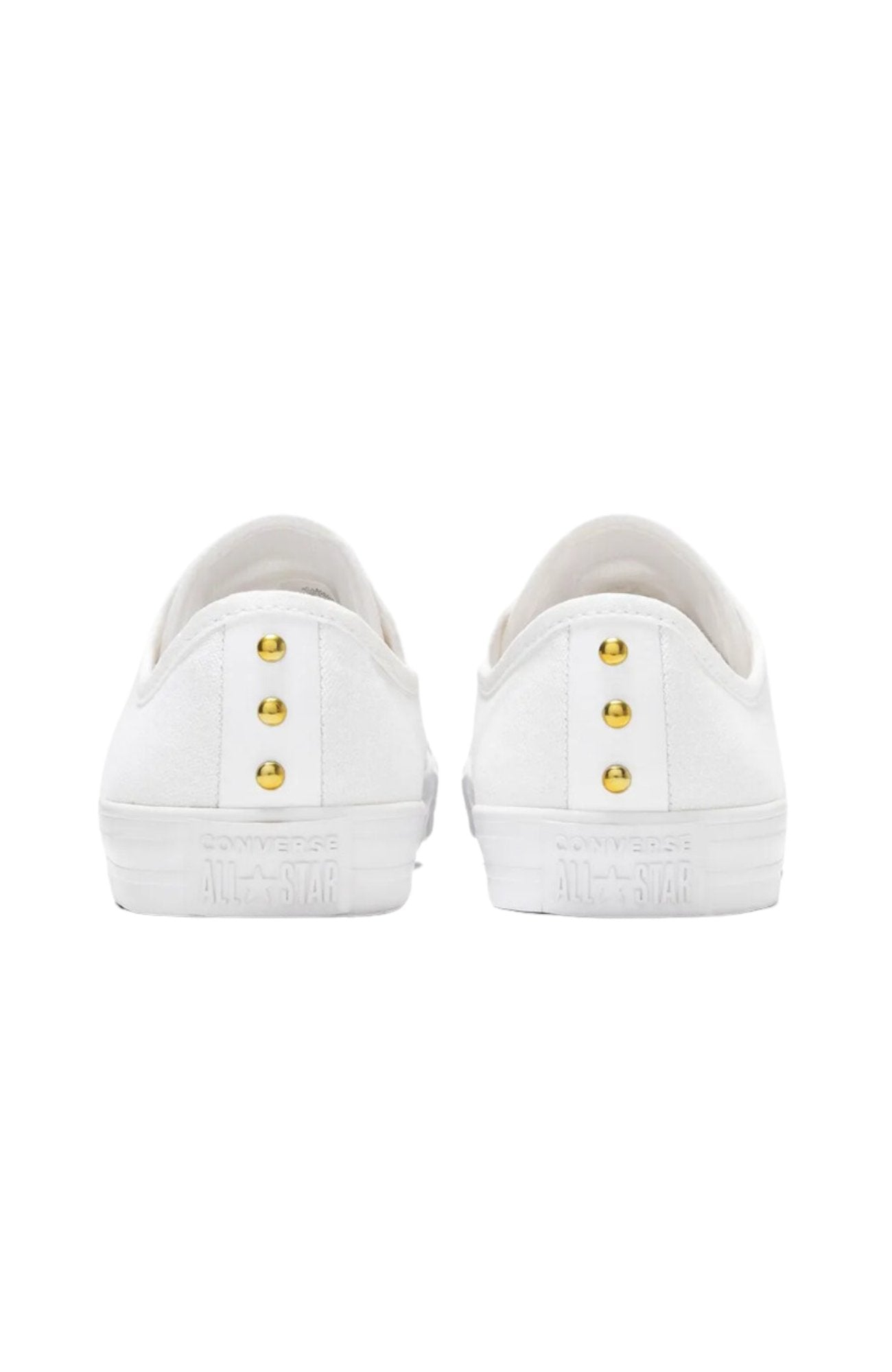 Chuck Taylor All Star Dainty Star Studded Low Top White Gold