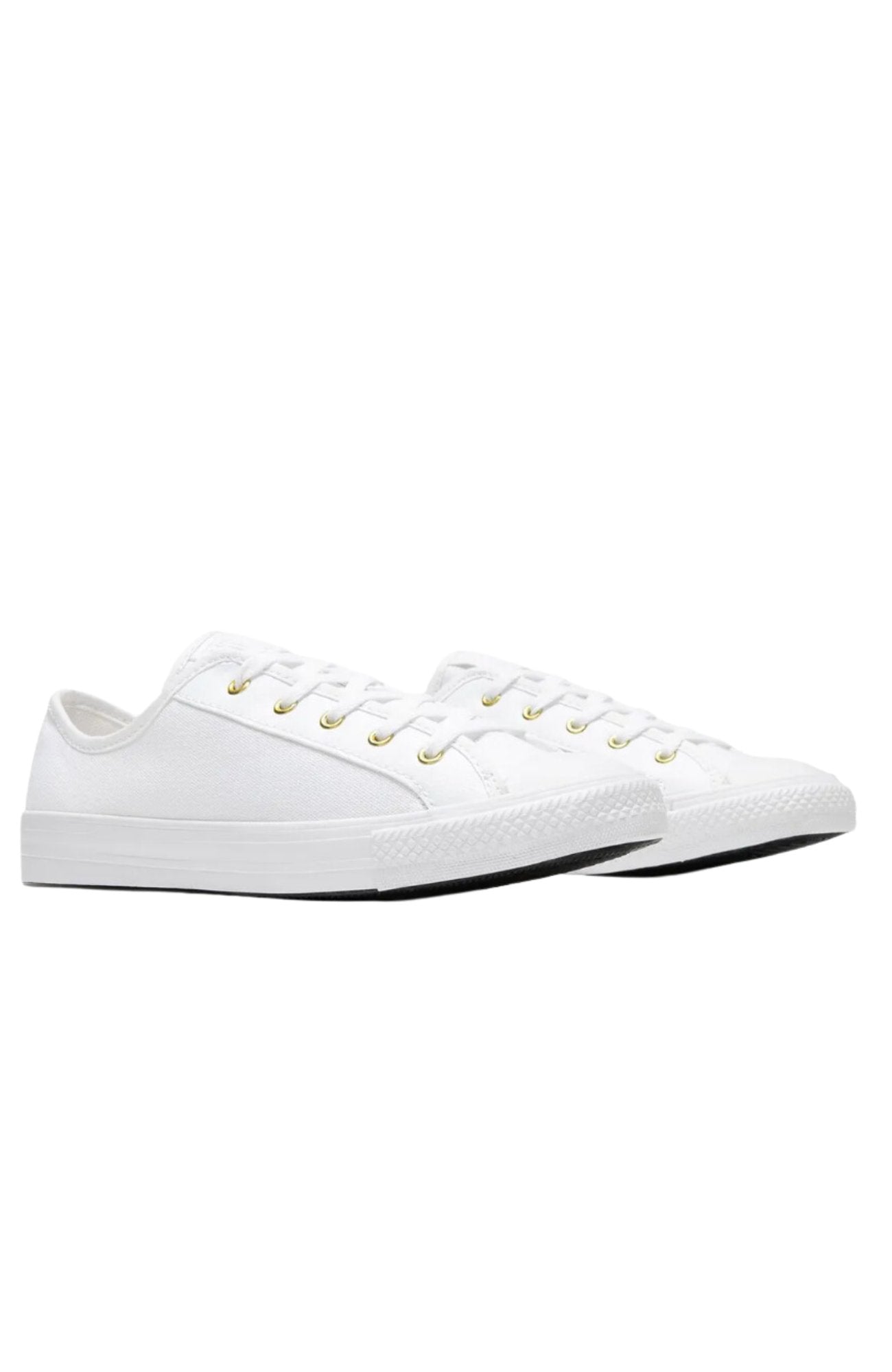 Chuck Taylor All Star Dainty Star Studded Low Top White Gold