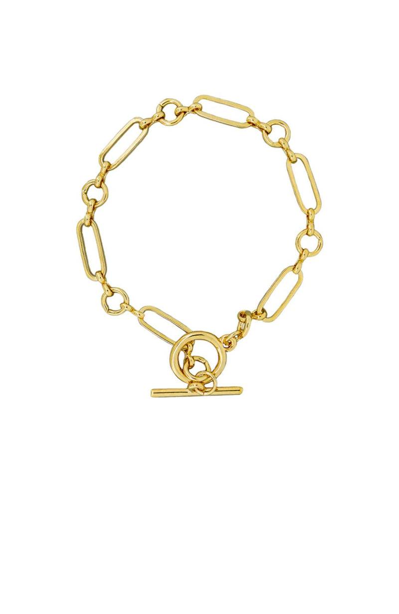 Maggie Chain Bracelet Gold