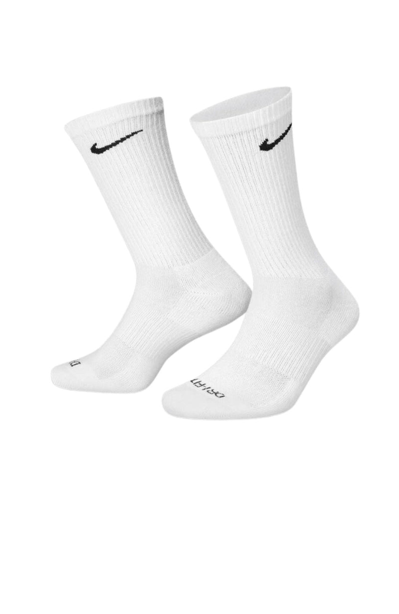Nike Everyday Plus Cushioned Training Crew Socks 6 Pairs White