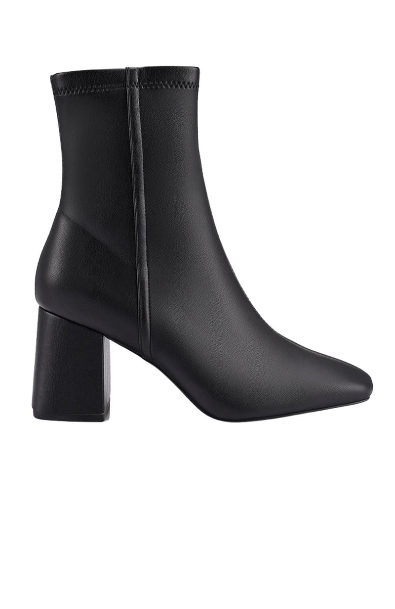 Lizzo Stretch Ankle Boot Black Stretch