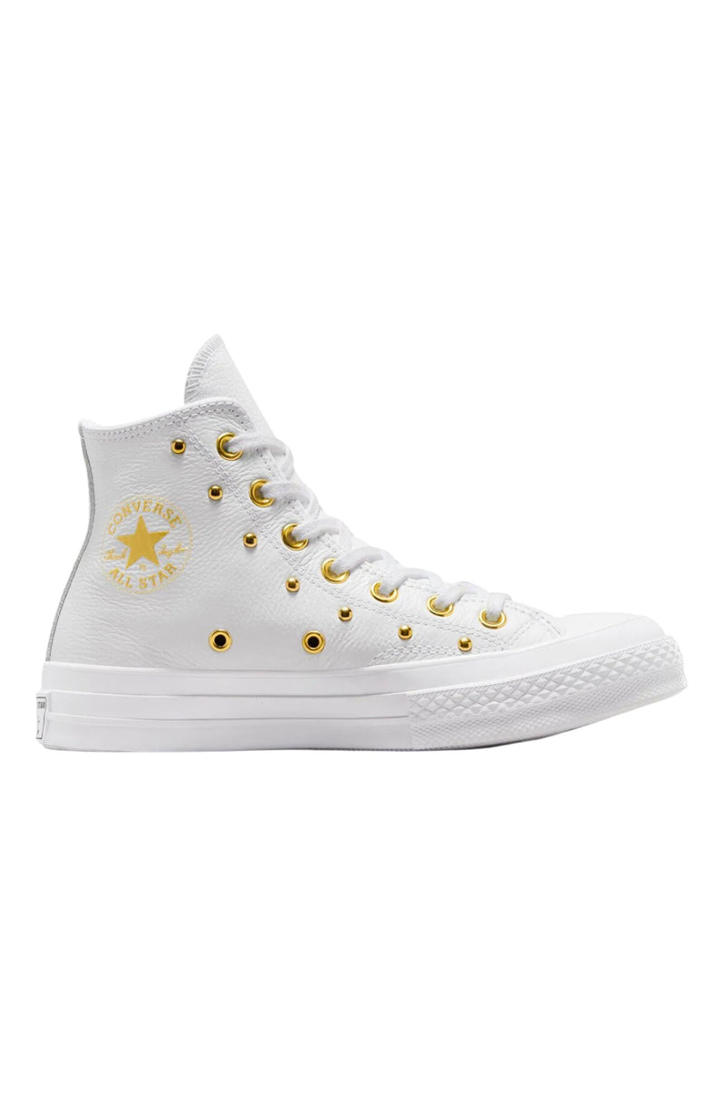 Chuck Taylor All Star 70 Star Studded High Top White Gold