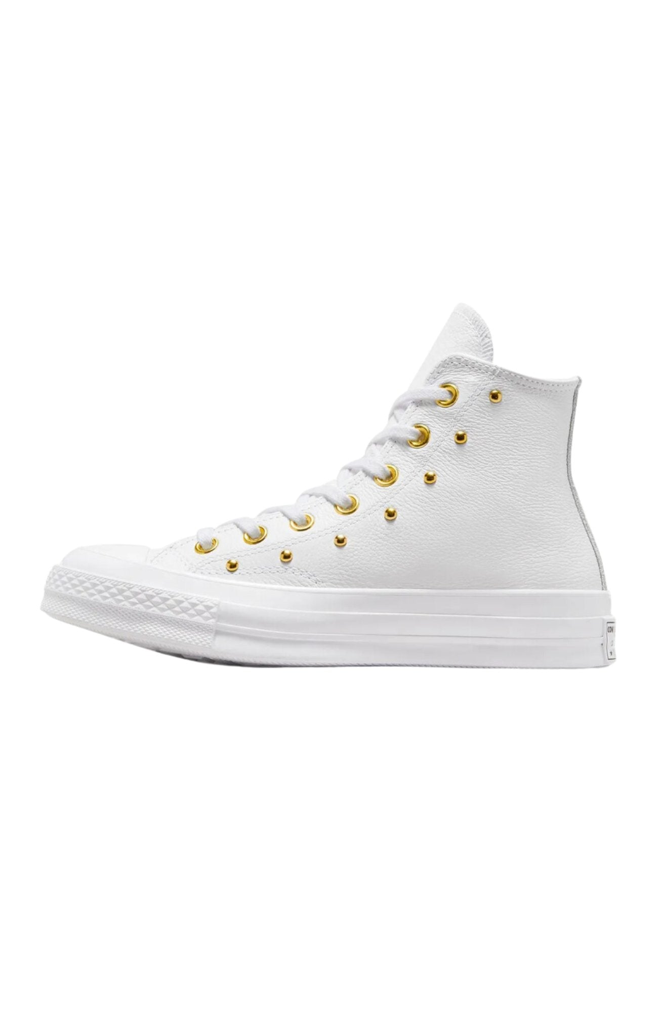 Chuck Taylor All Star 70 Star Studded High Top White Gold