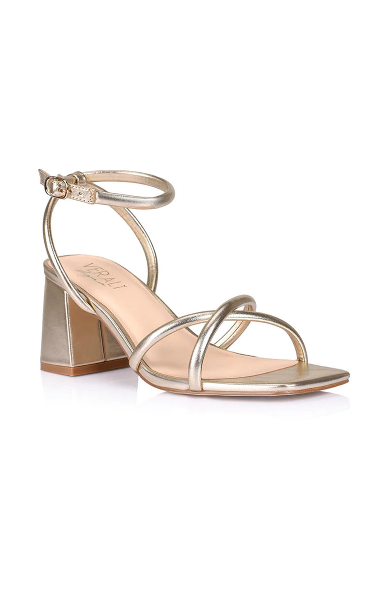 Starlight Strappy Sandals Champagne Smooth
