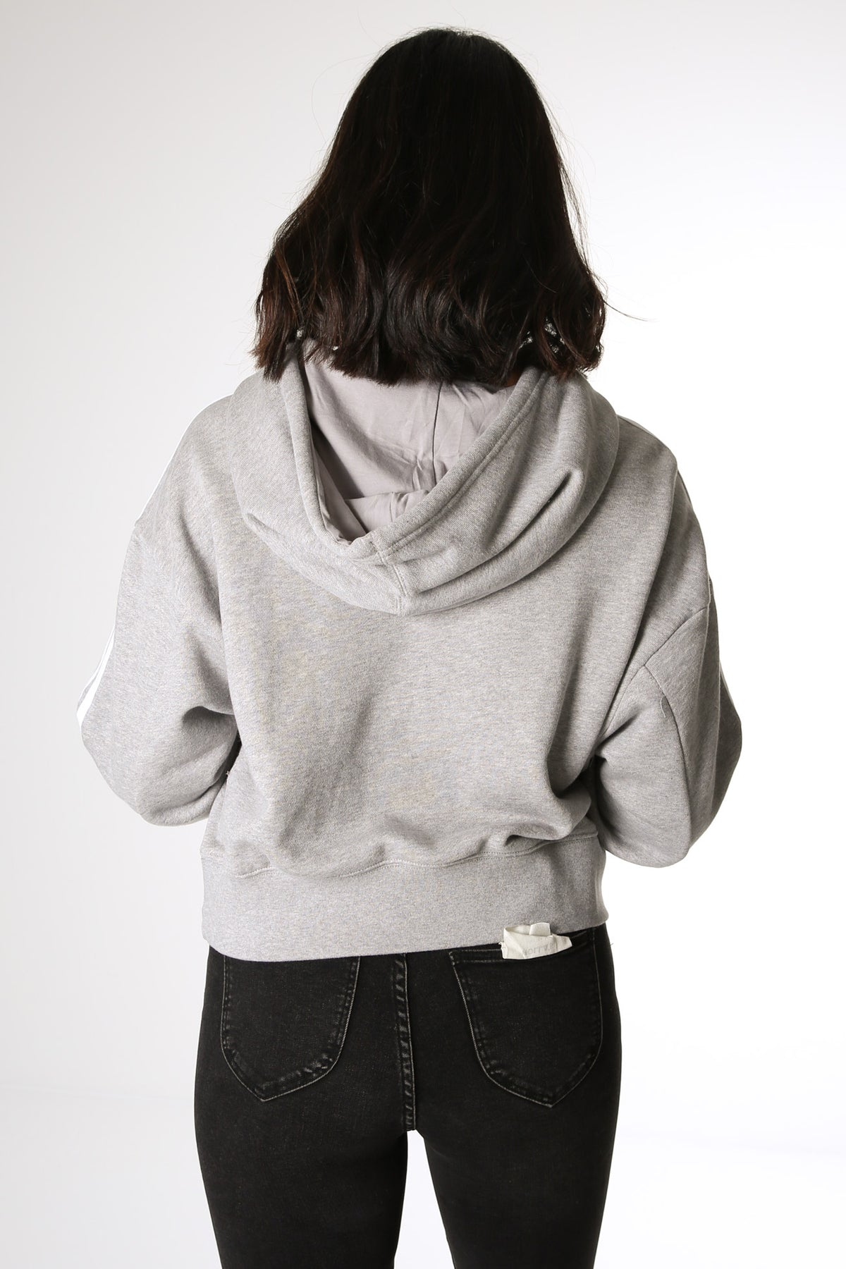 Adicolor Classics Crop Hoodie Medium Grey Heather