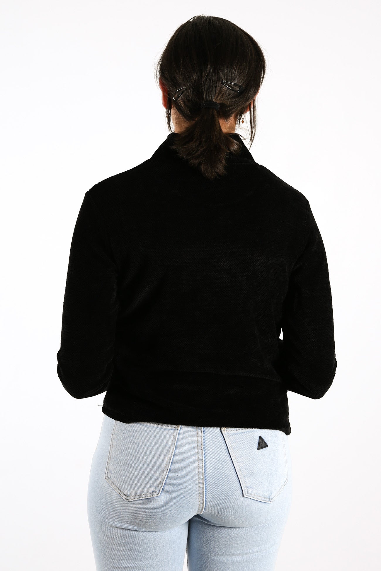 All Yours Long Sleeve Top Black