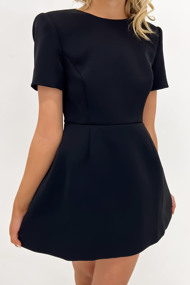 Allure Mini Dress Black