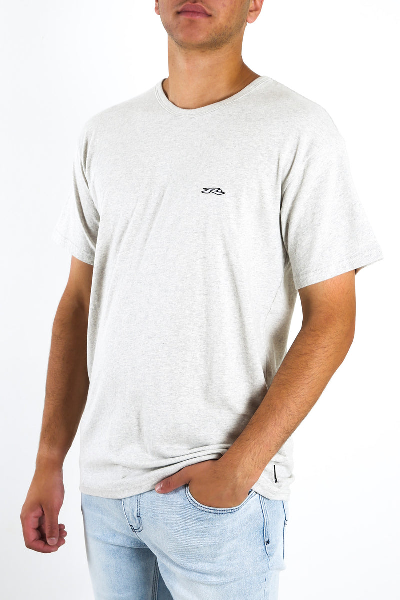 Anarchy Short Sleeve Tee White Marle