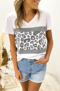 Animal Panel Tee White