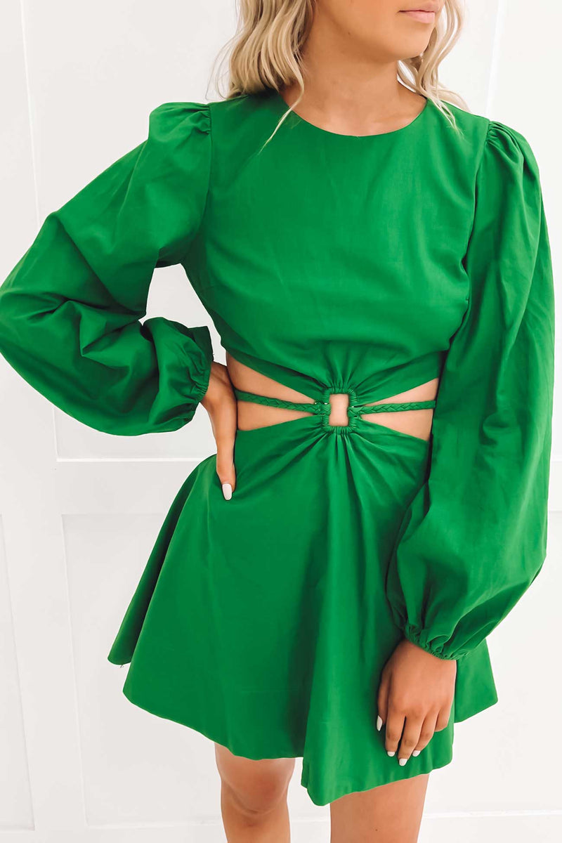 Archie Mini Dress Green