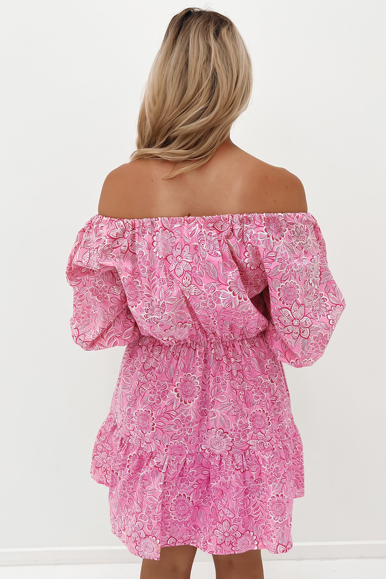 Aurelia Mini Dress Pink