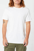 Solid Short Sleeve Tee White