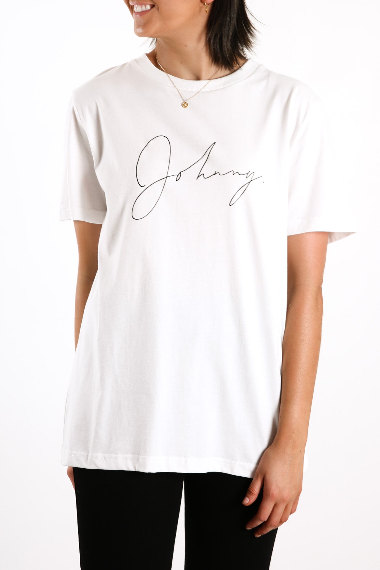 Autograph Tee White