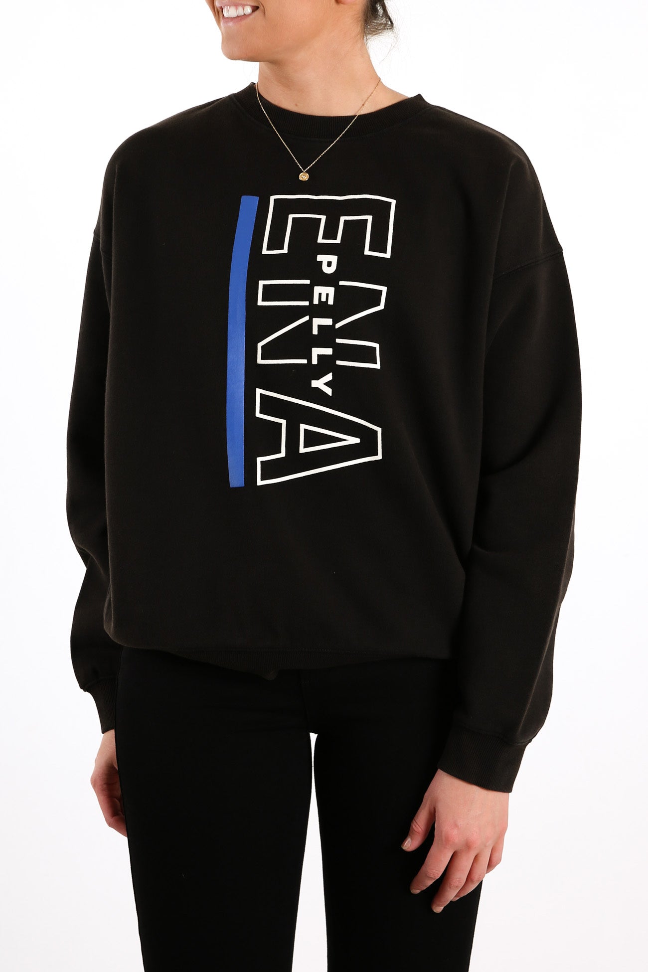 Baseline Logo Sweatshirt Washed Black