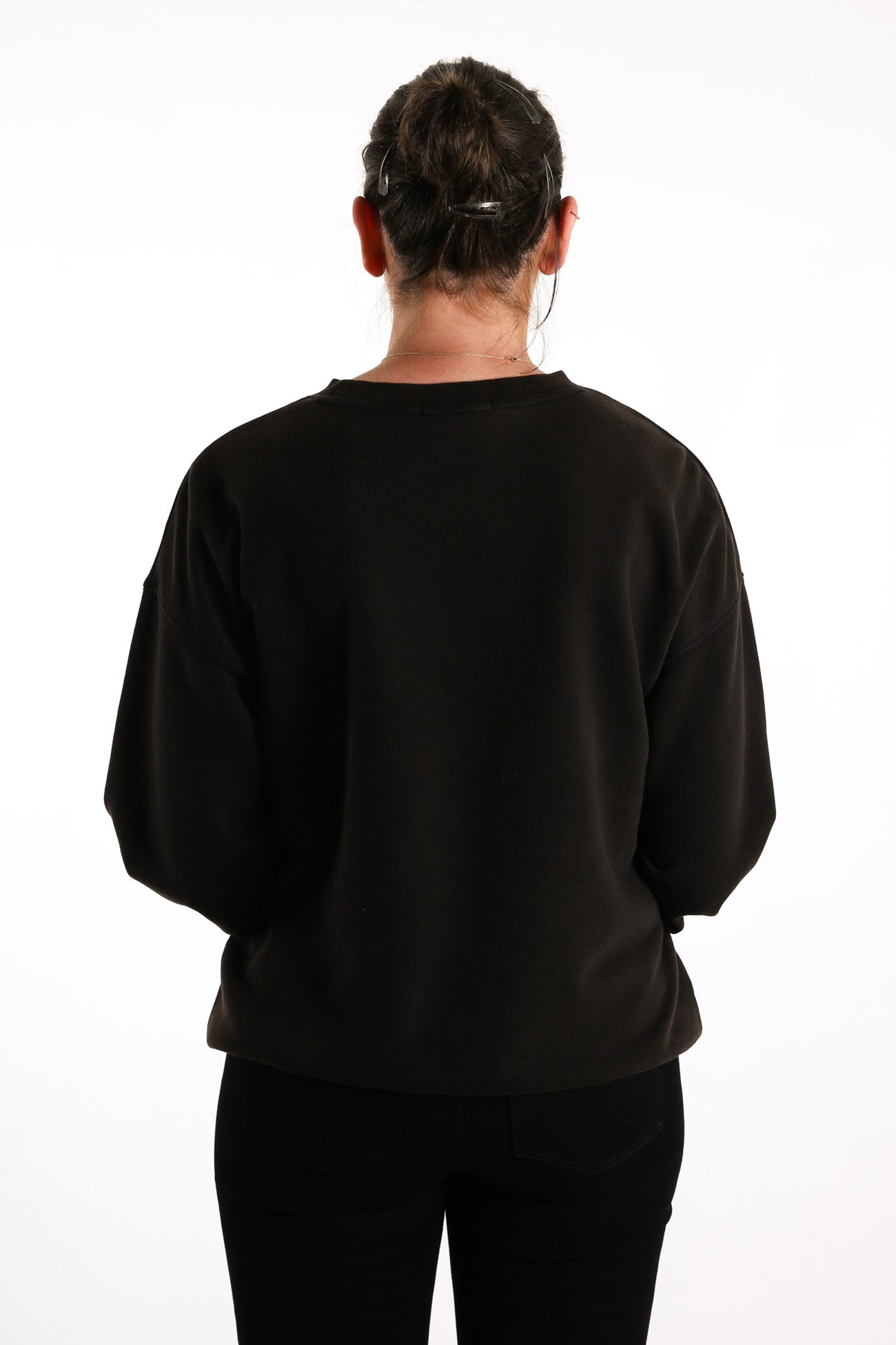 Baseline Logo Sweatshirt Washed Black