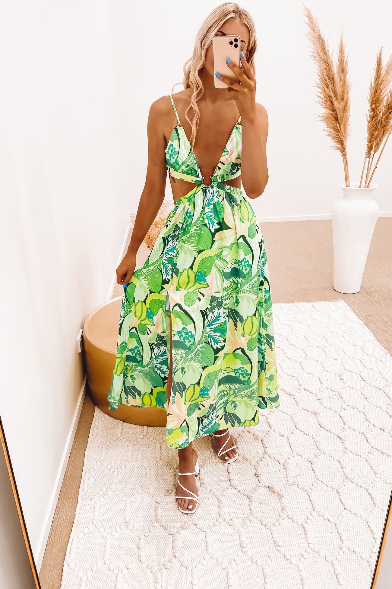Bindi Maxi Dress Green