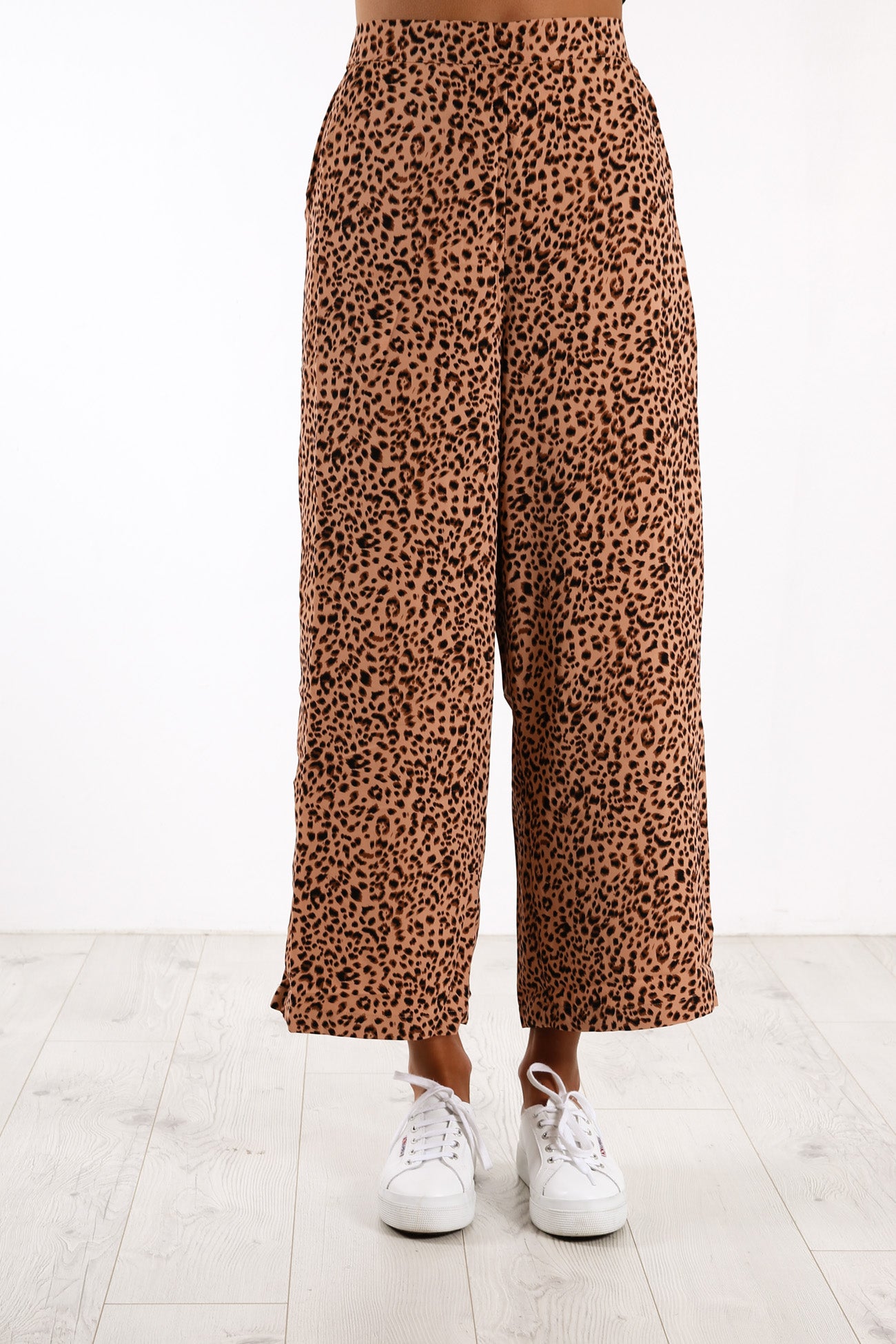 Blushing Culotte Print