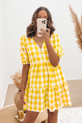 Boden Mini Dress Yellow