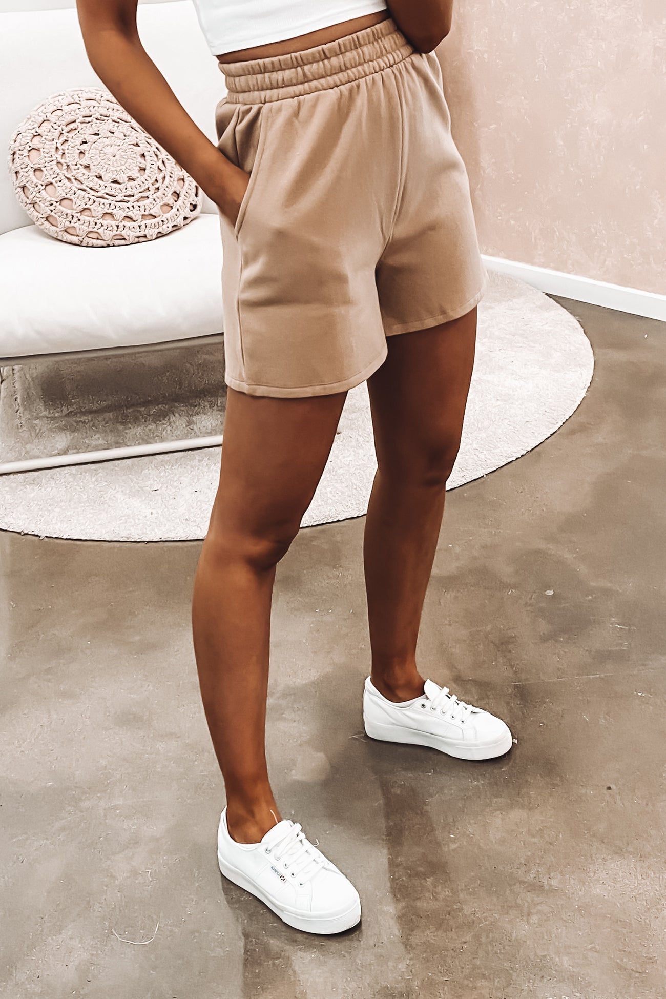 Bonnie Short Tan