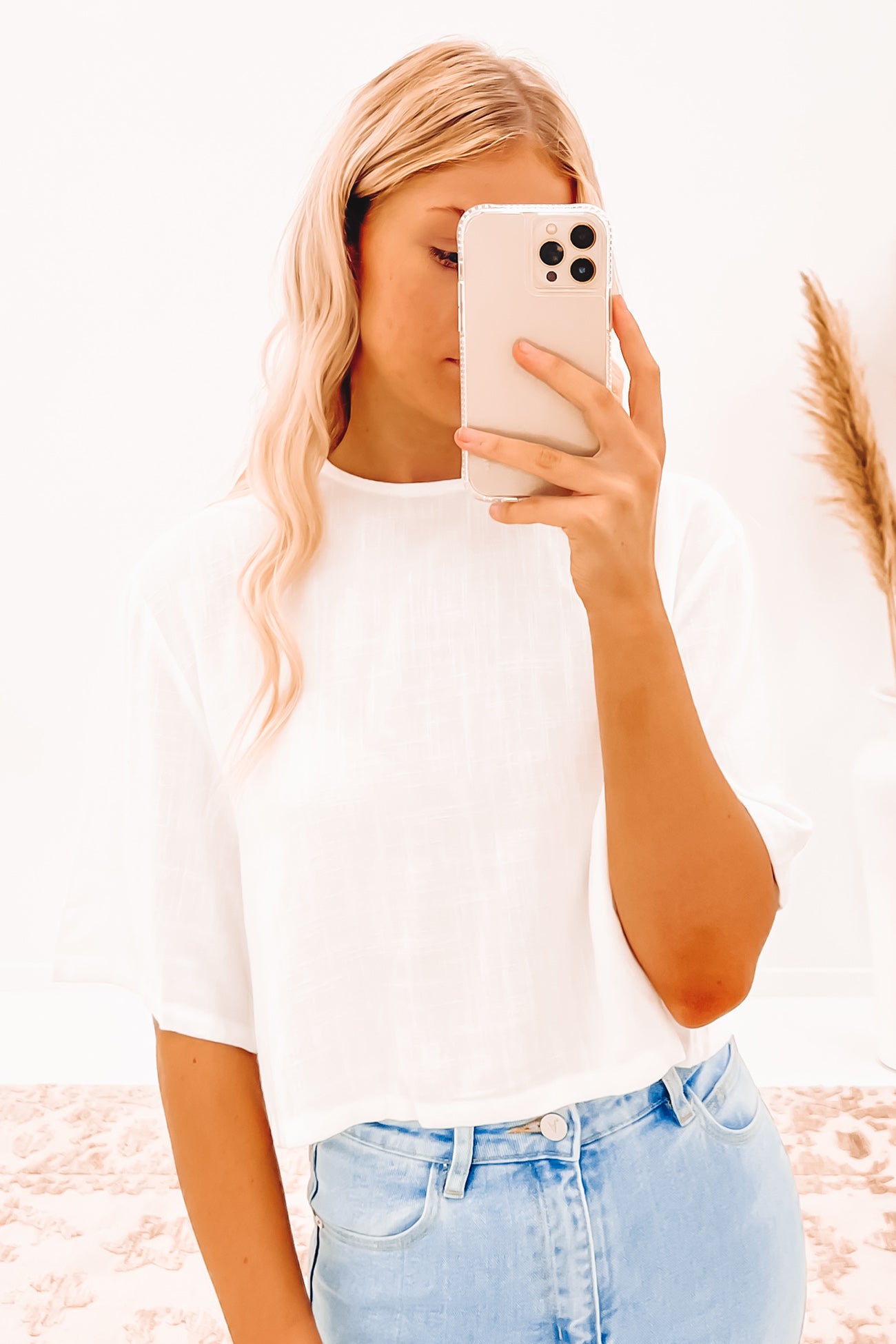 Cailah Top White