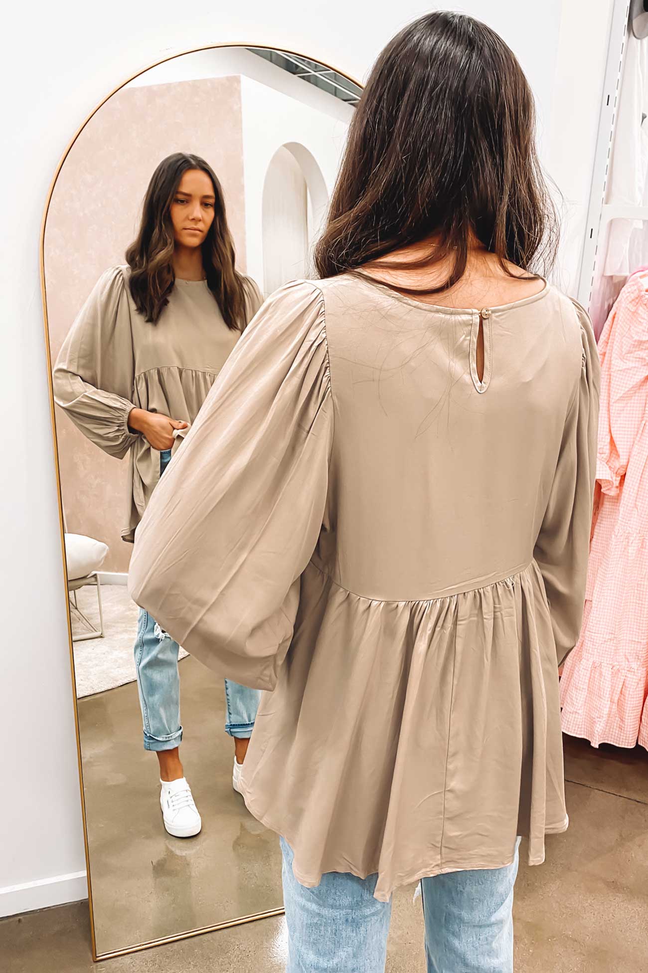 Calianna Top Beige