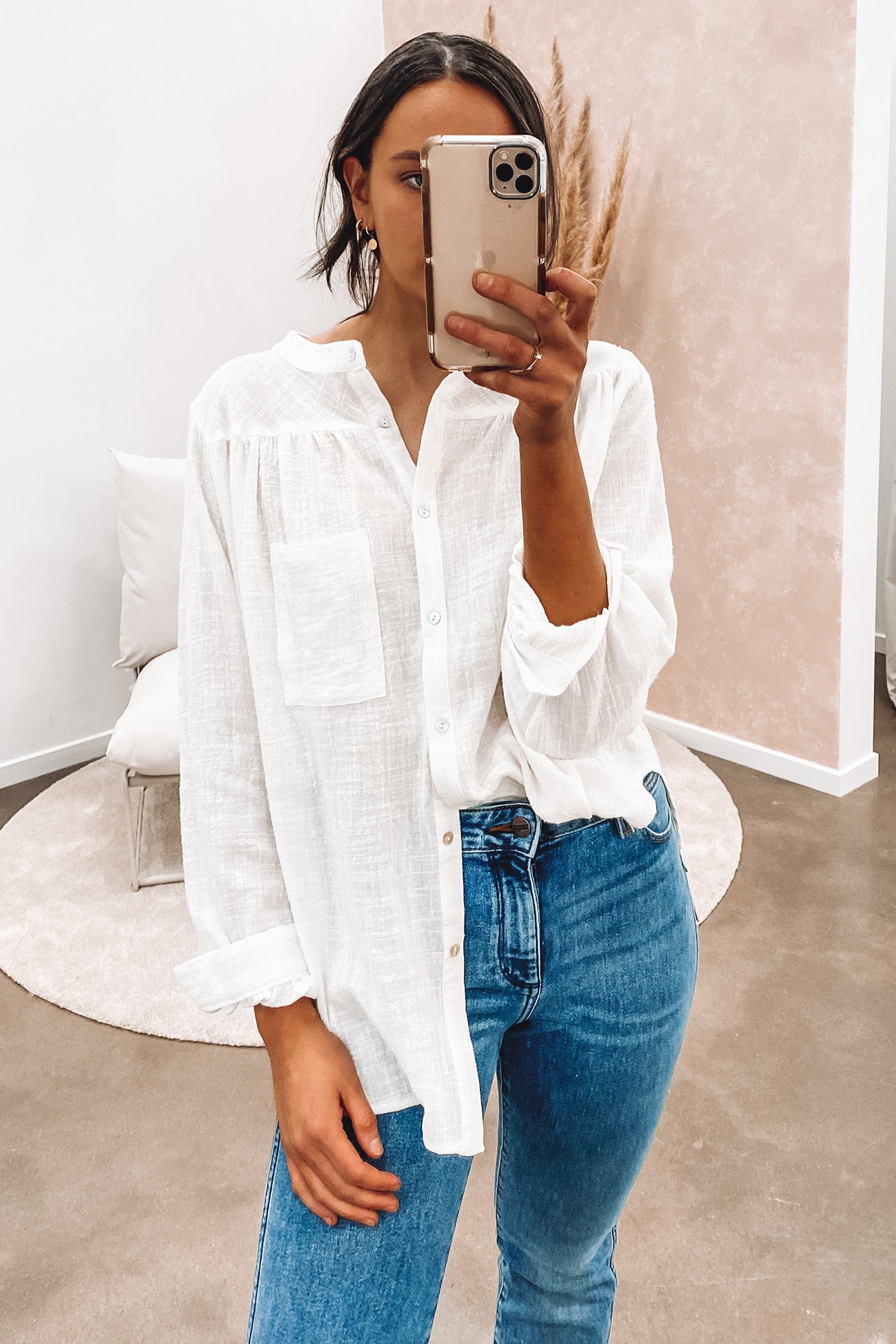 Carolina Top White
