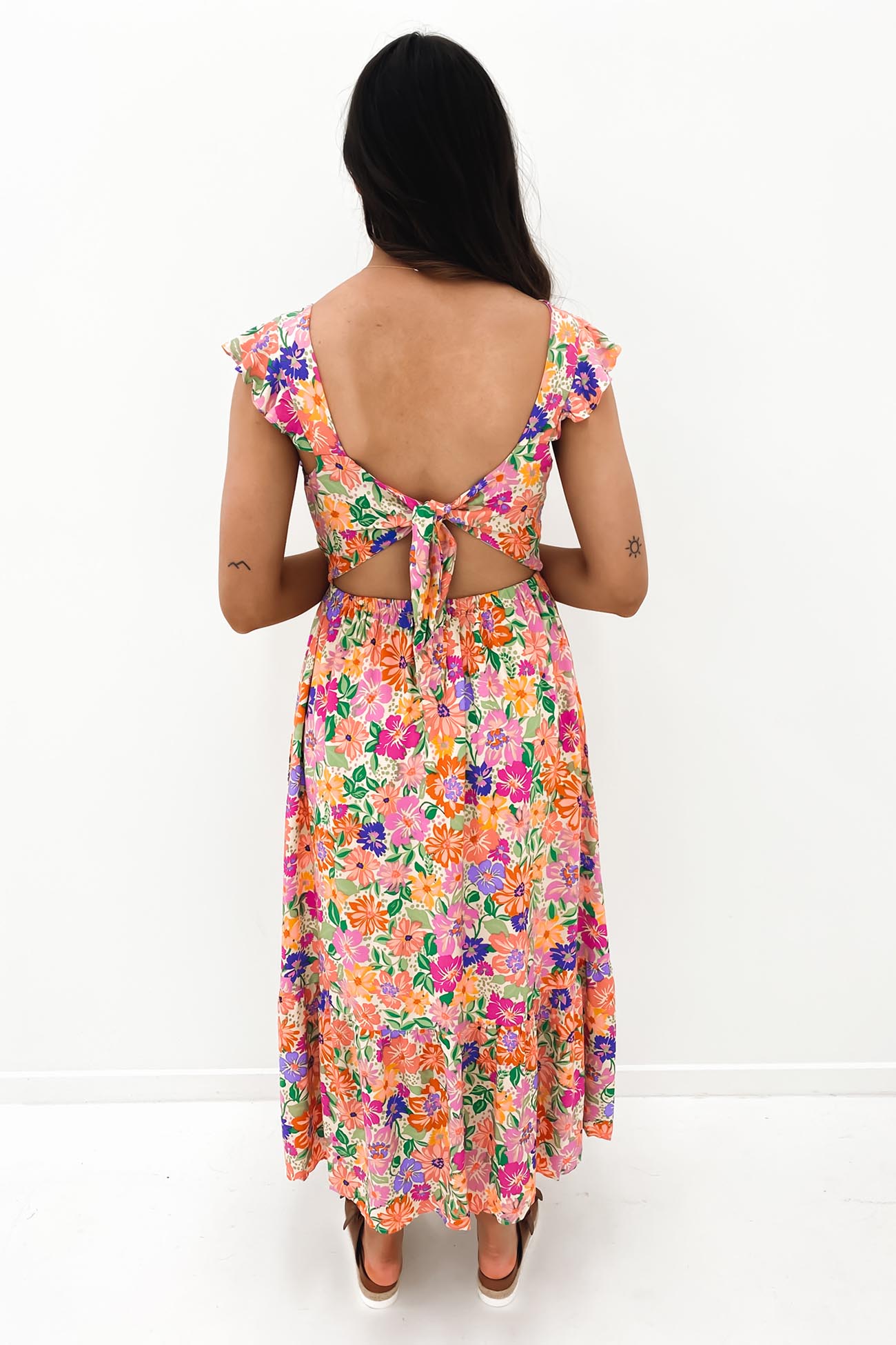 Celina Midi Dress Floral