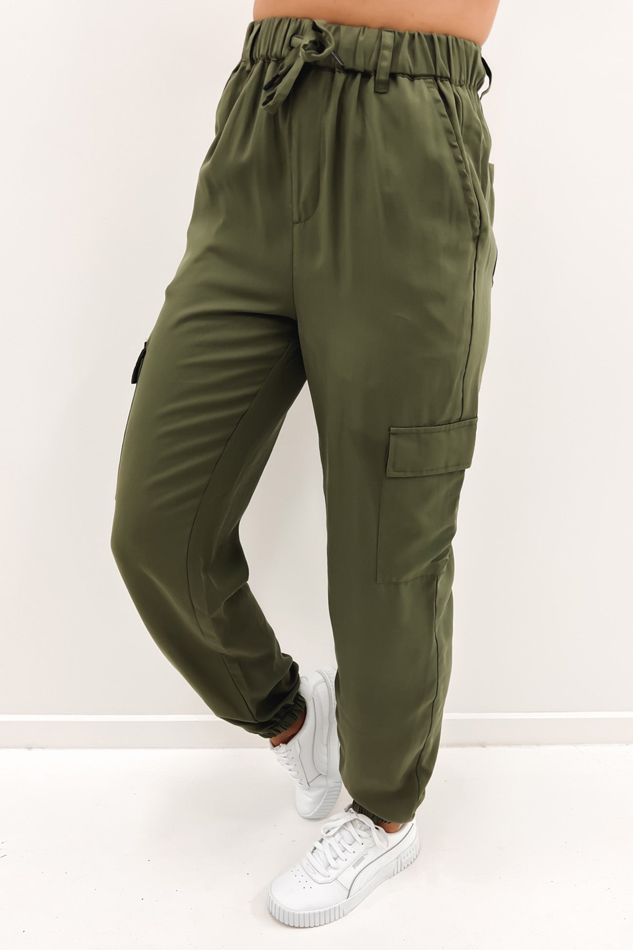 Charli Cargo Pant Khaki