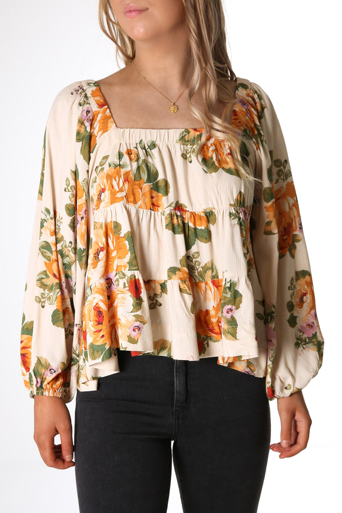 Charlize Top Floral - Jean Jail
