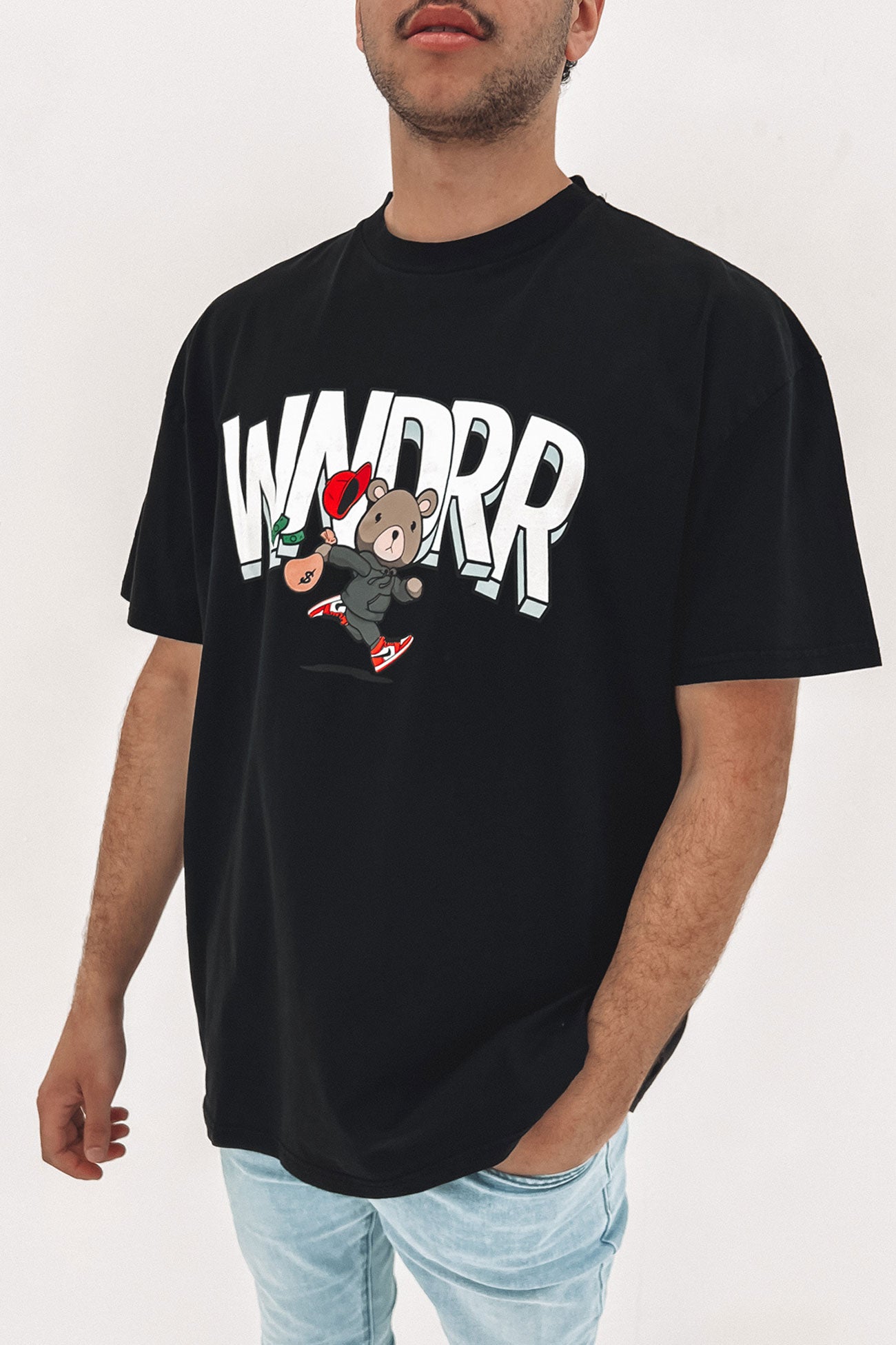 Chasin Vintage Fit Tee Washed Black