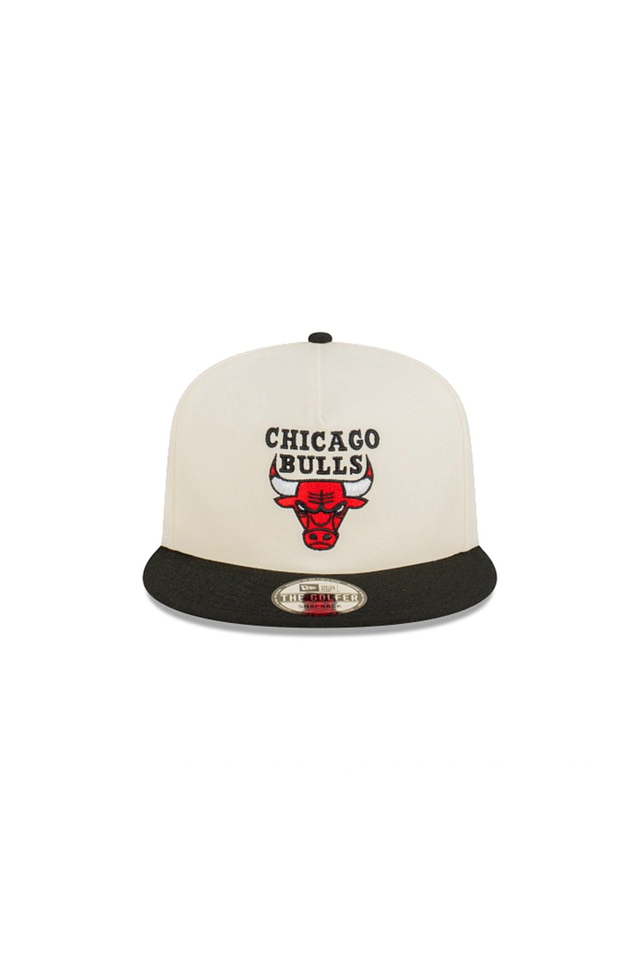 Chicago Bulls The Golfer Snapback 2-Tone Contrast Chrome White Black Kelly Green UV