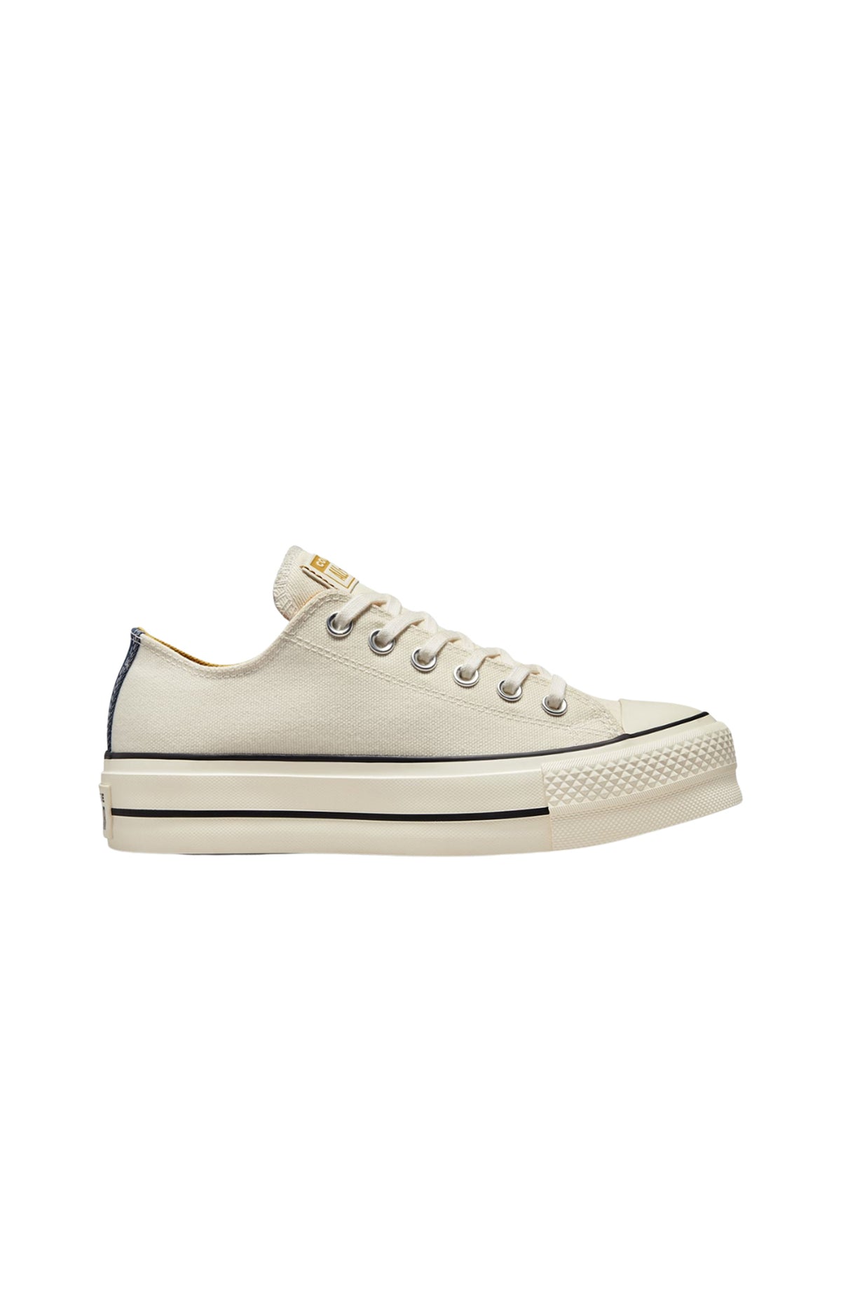 Chuck Taylor All Star Canvas Lift Low Top White - Jean Jail