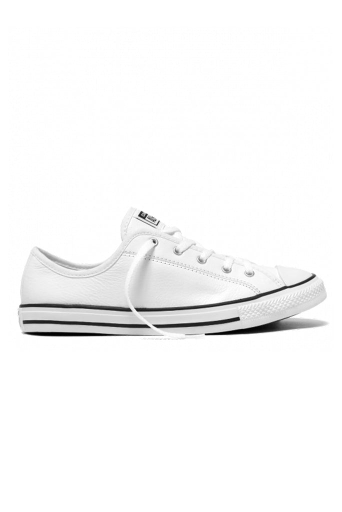 Chuck Taylor All Star Dainty Leather Low Top White - Jean Jail