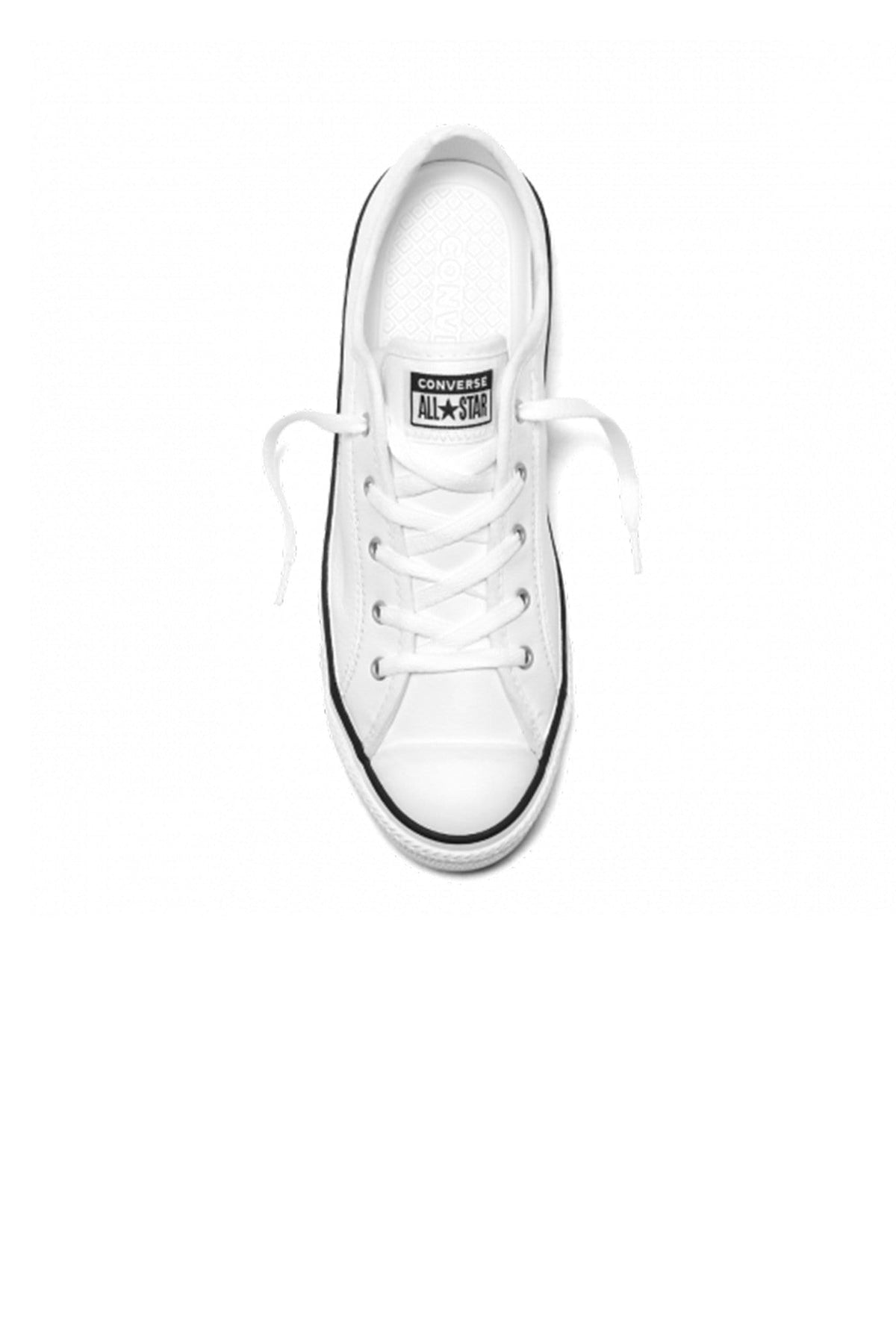 Ruilhandel sectie tsunami Chuck Taylor All Star Dainty Leather Low Top White - Jean Jail