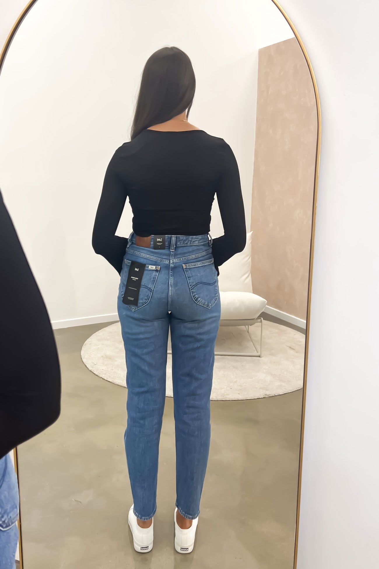 Clarke Long Sleeve Top Black