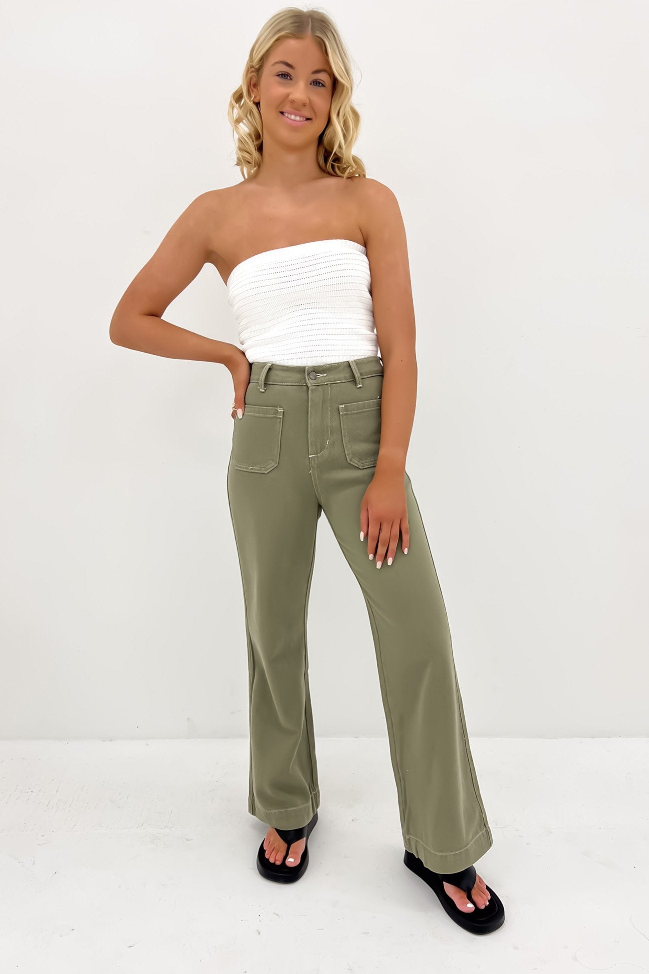 Cole Jean Khaki