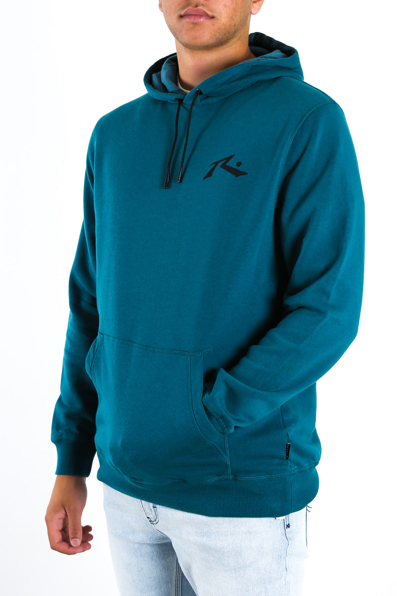 Competition Hooded Fleece Blue Coral