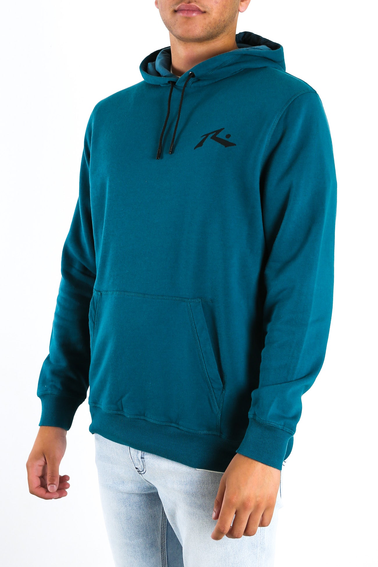 Competition Hooded Fleece Blue Coral
