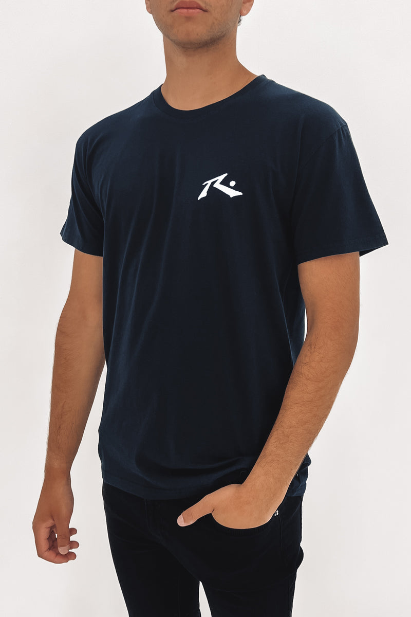 Competition Short Sleeve Tee Navy Blue