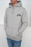 Competition Hooded Fleece Grey Marle